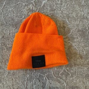 Sitka Vibrant Orange Knit Hat